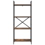 Estante de libros Roble ahumado 56 x 34 x 133,5 cm
