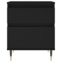 Nachttische 2 Stk. Holzwerkstoff schwarz 40x35x50 cm von vidaXL, Nachttische - Ref: Foro24-830655, Preis: 91,26 €, Rabatt: %
