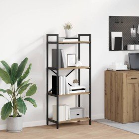 Estante de libros Roble artesanal 56 x 34 x 133,5 cm en Librerías y estanterías | Comprar online en Foro24