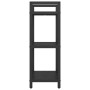 Estante de libros Roble Negro 56 x 34 x 96 cm