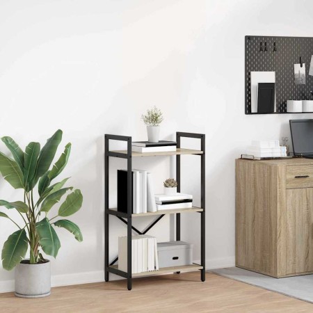 Estante de libros Roble Sonoma 56 x 34 x 96 cm