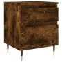 Nachttische 2 Stk. Rauchigeiche-Engineered-Holz 40x35x50 cm von vidaXL, Nachttische - Ref: Foro24-830663, Preis: 69,87 €, Rab...