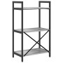 Estante de libros Gris Sonoma 56 x 34 x 96 cm