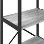 Estante de libros Gris Sonoma 56 x 34 x 96 cm