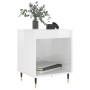 Glänzend weißer Nachttisch aus Holzwerkstoff, 40 x 35 x 50 cm von vidaXL, Nachttische - Ref: Foro24-830704, Preis: 36,74 €, R...