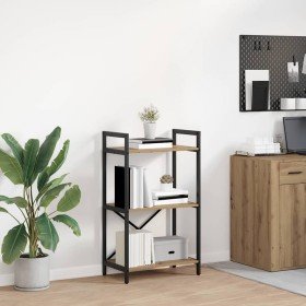 Estante de libros Roble artesanal 56 x 34 x 96 cm en Librerías y estanterías | Comprar online en Foro24