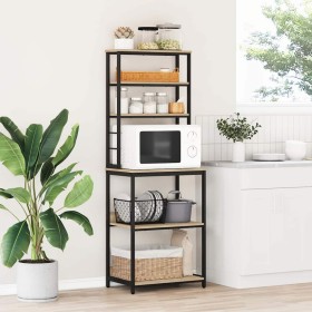 Estante de cocina Roble Sonoma 60 x 40 x 168 cm