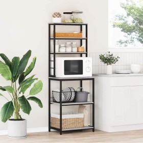 Estante de cocina Gris Sonoma 60 x 40 x 168 cm en Librerías y estanterías | Comprar online en Foro24