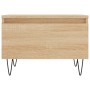 Sonoma oak engineered wood coffee table 50x46x35 cm by vidaXL, Coffee table - Ref: Foro24-830866, Price: 38,54 €, Discount: %