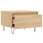 Couchtisch aus Sonoma-Eichenholzwerkstoff, 50 x 46 x 35 cm von vidaXL, Couchtisch - Ref: Foro24-830866, Preis: 38,54 €, Rabat...