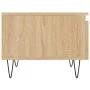 Mesa de centro madera de ingeniería roble Sonoma 50x46x35 cm de vidaXL, Mesas de centro - Ref: Foro24-830866, Precio: 38,16 €...
