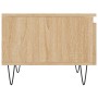 Sonoma oak engineered wood coffee table 50x46x35 cm by vidaXL, Coffee table - Ref: Foro24-830866, Price: 38,54 €, Discount: %