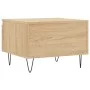 Mesa de centro madera de ingeniería roble Sonoma 50x46x35 cm de vidaXL, Mesas de centro - Ref: Foro24-830866, Precio: 38,16 €...