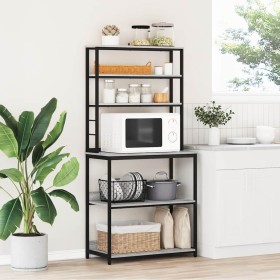 Estante de cocina Gris Sonoma 80 x 40 x 168 cm