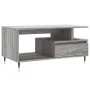 Sonoma graues Sperrholz Couchtisch 90x49x45 cm von vidaXL, Couchtisch - Ref: Foro24-831018, Preis: 66,03 €, Rabatt: %