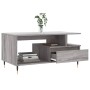 Gray Sonoma plywood coffee table 90x49x45 cm by vidaXL, Coffee table - Ref: Foro24-831018, Price: 66,83 €, Discount: %
