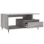 Sonoma graues Sperrholz Couchtisch 90x49x45 cm von vidaXL, Couchtisch - Ref: Foro24-831018, Preis: 66,03 €, Rabatt: %