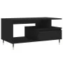 Mesa de centro madera contrachapada negro 90x49x45 cm de vidaXL, Mesas de centro - Ref: Foro24-831013, Precio: 67,03 €, Descu...