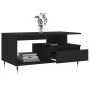 Mesa de centro madera contrachapada negro 90x49x45 cm de vidaXL, Mesas de centro - Ref: Foro24-831013, Precio: 67,03 €, Descu...