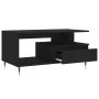 Mesa de centro madera contrachapada negro 90x49x45 cm de vidaXL, Mesas de centro - Ref: Foro24-831013, Precio: 67,03 €, Descu...