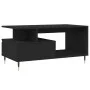 Mesa de centro madera contrachapada negro 90x49x45 cm de vidaXL, Mesas de centro - Ref: Foro24-831013, Precio: 67,03 €, Descu...