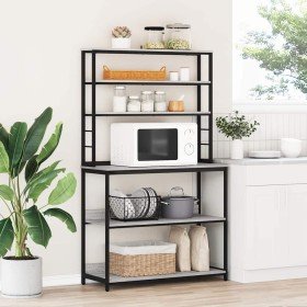 Estante de cocina Gris Sonoma 100 x 40 x 168 cm en Librerías y estanterías | Comprar online en Foro24