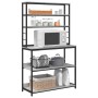 Estante de cocina Gris Sonoma 100 x 40 x 168 cm en Librerías y estanterías | Comprar online en Foro24