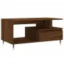 Couchtisch aus braunem Eichensperrholz, 90 x 49 x 45 cm von vidaXL, Couchtisch - Ref: Foro24-831019, Preis: 65,96 €, Rabatt: %