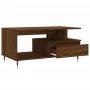 Couchtisch aus braunem Eichensperrholz, 90 x 49 x 45 cm von vidaXL, Couchtisch - Ref: Foro24-831019, Preis: 65,96 €, Rabatt: %