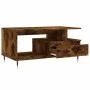 Smoked oak plywood coffee table 90x49x45 cm by vidaXL, Coffee table - Ref: Foro24-831017, Price: 64,24 €, Discount: %