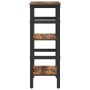Estante de libros Roble ahumado 40 x 29,5 x 81 cm