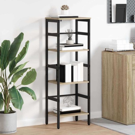 Estante de libros Roble Sonoma 40 x 29,5 x 115 cm