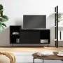 Möbel für TV, schwarzes Sperrholz, 100x35x55 cm von vidaXL, TV-Möbel - Ref: Foro24-831317, Preis: 60,17 €, Rabatt: %