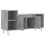 TV stand made of gray concrete plywood, measuring 100x35x55 cm. by vidaXL, TV Furniture - Ref: Foro24-831320, Price: 58,61 €,...