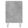 TV stand made of gray concrete plywood, measuring 100x35x55 cm. by vidaXL, TV Furniture - Ref: Foro24-831320, Price: 58,61 €,...