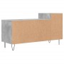 Möbel für TV aus grauem Beton-Sperrholz 100x35x55 cm von vidaXL, TV-Möbel - Ref: Foro24-831320, Preis: 59,33 €, Rabatt: %