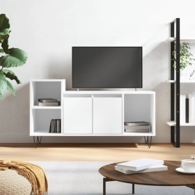 Mueble para TV madera contrachapada blanco 100x35x55 cm de vidaXL, Muebles TV - Ref: Foro24-831316, Precio: 67,40 €, Descuent...