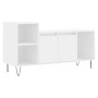 Weißer TV-Schrank aus Sperrholz, 100 x 35 x 55 cm von vidaXL, TV-Möbel - Ref: Foro24-831316, Preis: 67,40 €, Rabatt: %