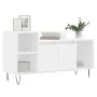 White plywood TV cabinet 100x35x55 cm by vidaXL, TV Furniture - Ref: Foro24-831316, Price: 59,50 €, Discount: %