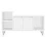 White plywood TV cabinet 100x35x55 cm by vidaXL, TV Furniture - Ref: Foro24-831316, Price: 59,50 €, Discount: %