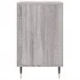 Mueble zapatero madera contrachapada gris Sonoma 102x36x60 cm de vidaXL, Zapateros y organizadores de calzado - Ref: Foro24-8...