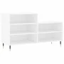 Mueble zapatero madera contrachapada blanco 102x36x60 cm de vidaXL, Zapateros y organizadores de calzado - Ref: Foro24-831380...