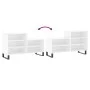 Mueble zapatero madera contrachapada blanco 102x36x60 cm de vidaXL, Zapateros y organizadores de calzado - Ref: Foro24-831396...
