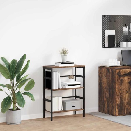 Estante de libros Roble ahumado 60 x 29,5 x 81 cm