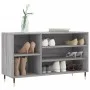 Schuhschrank aus grauem Sonoma-Sperrholz, 102 x 36 x 60 cm von vidaXL, Schuhregale und Schuhorganisatoren - Ref: Foro24-83141...