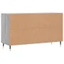 Schuhschrank aus grauem Sonoma-Sperrholz, 102 x 36 x 60 cm von vidaXL, Schuhregale und Schuhorganisatoren - Ref: Foro24-83141...