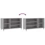 Schuhschrank aus grauem Sonoma-Sperrholz, 102 x 36 x 60 cm von vidaXL, Schuhregale und Schuhorganisatoren - Ref: Foro24-83141...