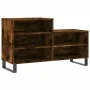 Mueble zapatero madera contrachapada roble ahumado 102x36x60 cm de vidaXL, Zapateros y organizadores de calzado - Ref: Foro24...