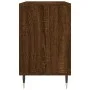Mueble zapatero madera contrachapada roble marrón 102x36x60 cm de vidaXL, Zapateros y organizadores de calzado - Ref: Foro24-...