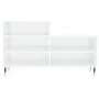 Mueble zapatero madera contrachapada blanco brillo 102x36x60 cm de vidaXL, Zapateros y organizadores de calzado - Ref: Foro24...